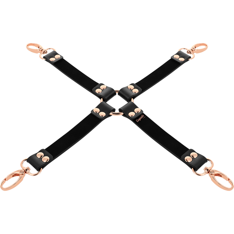 COQUETTE CHIC DESIRE - CRAVATE DE PORC FANTAISIE EN CUIR VÉGÉTAL