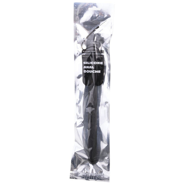 ALL BLACK - DOUCHE ANAL MEGA RIPPLE SILICONE 28,5 CM