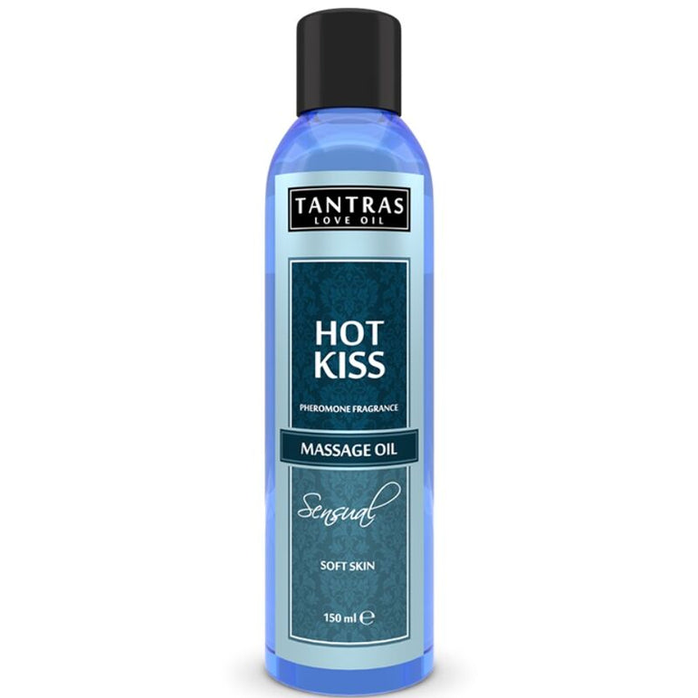 INTIMATELINE - HUILE DE MASSAGE TANTRAS LOVE OIL HOT KISS 150 ML