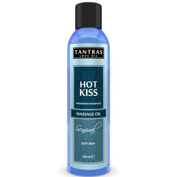 INTIMATELINE - HUILE DE MASSAGE TANTRAS LOVE OIL HOT KISS 150 ML