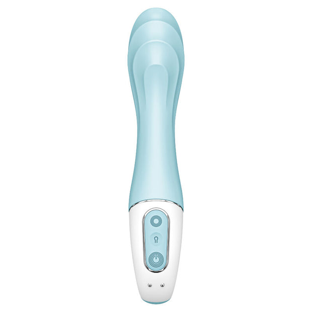 SATISFYER - AIR PUMP VIBRATOR 5+ APP GONFLABLE G-SPOT VIBRATOR BLEU