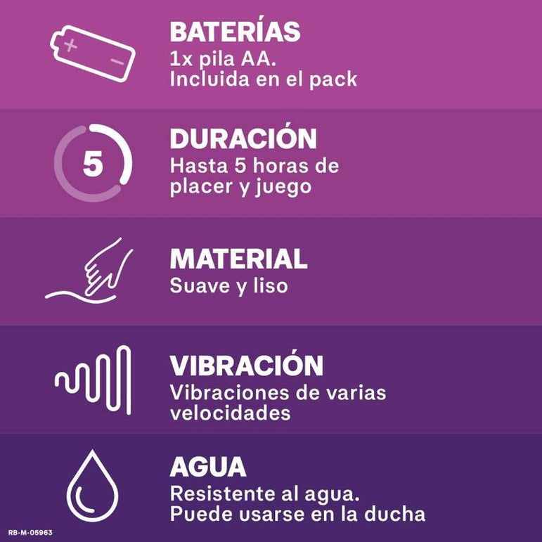 DUREX - VIBRATEUR ORGASMIQUE INTENSE PURE FANTASY
