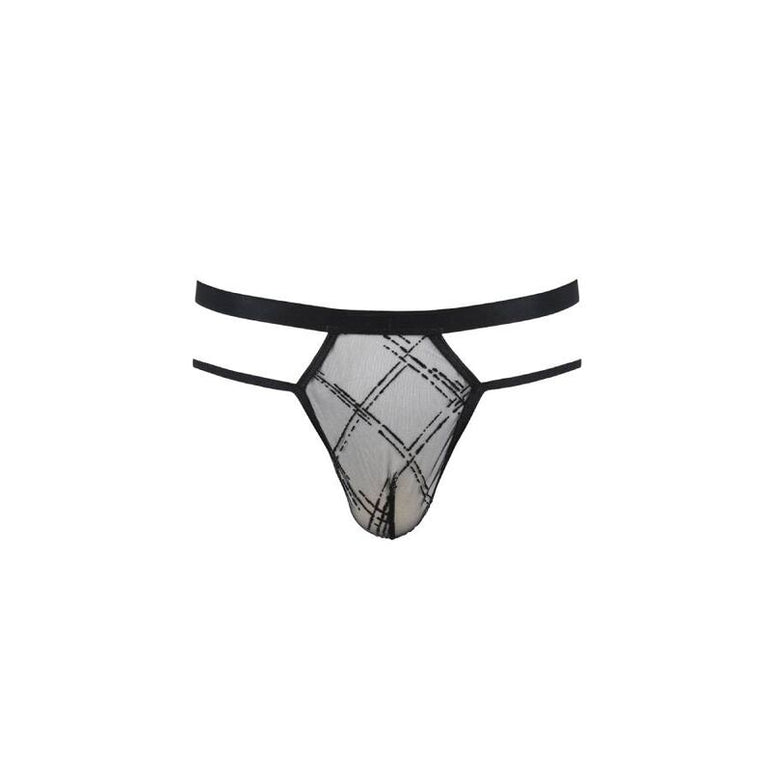 PASSION - 029 STRING COLLIN NOIR L/XL