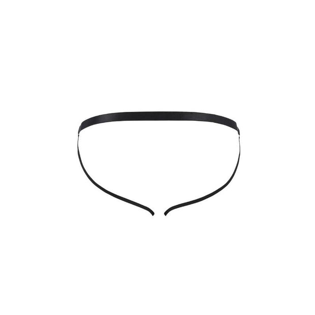 PASSION - 034 SLIP OPEN LUKE NOIR L/XL