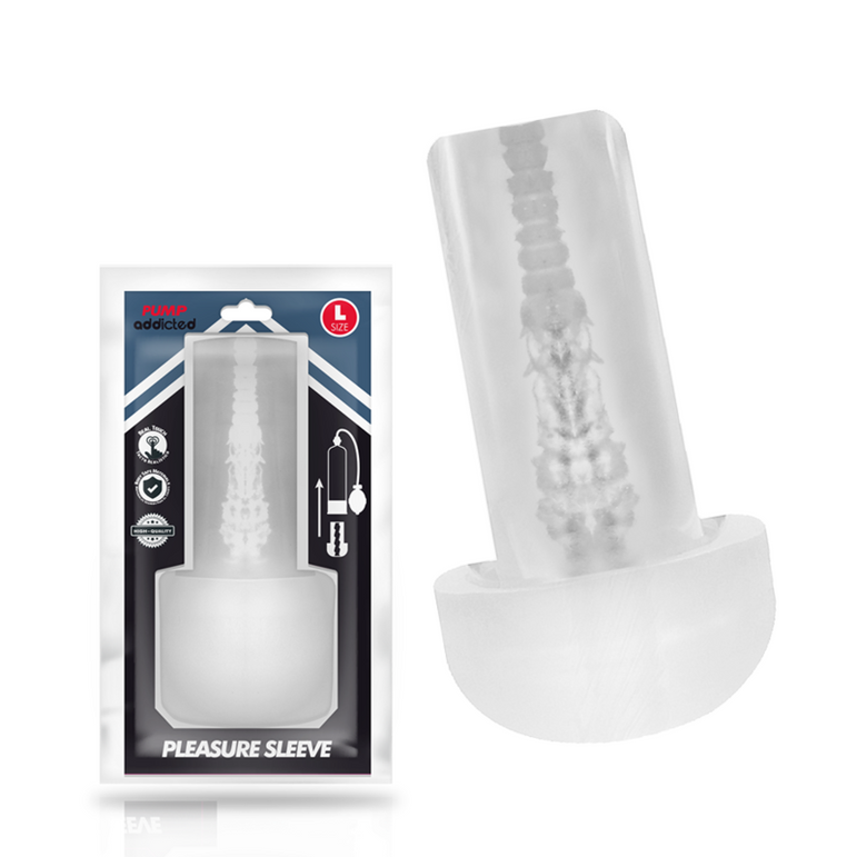 PUMP ADDICTED - MANCHON DE PLAISIR MASTUBEUR TAILLE L