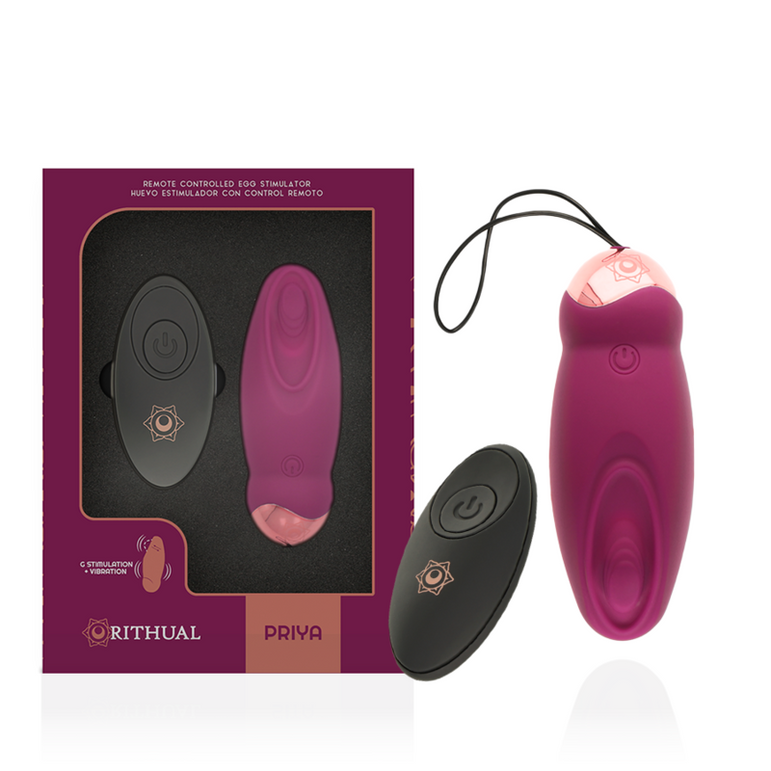 Priya par Rithual – Œuf Vibrant & Stimulateur Point G Télécommandé