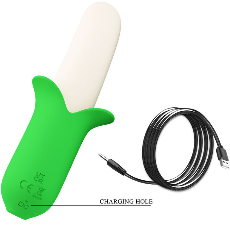 PRETTY LOVE - BANANA KNIGHT SUPER PUISSANCE 7 VIBRATIONS EN SILICONE