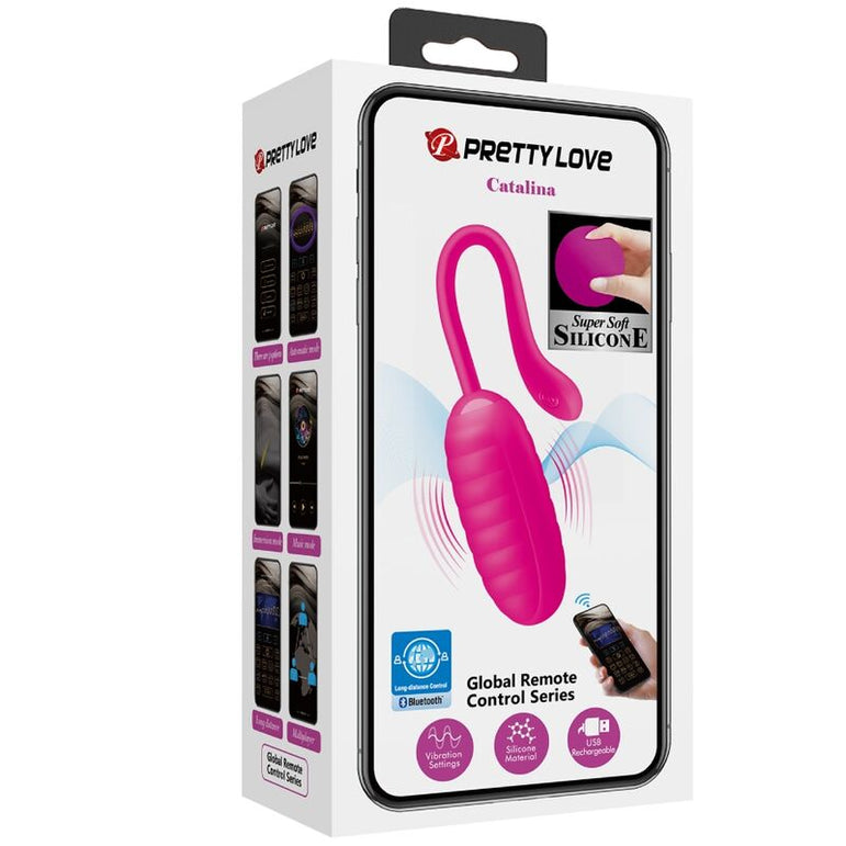 PRETTY LOVE - OEUF VIBRANT RECHARGEABLE CATALINA ROSE