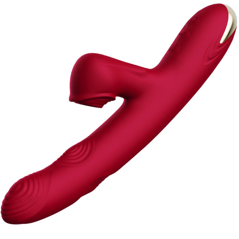 ARMONY - VIBRATEUR BUMP & VENTOUSE MODÈLE 1 BOURGOGNE