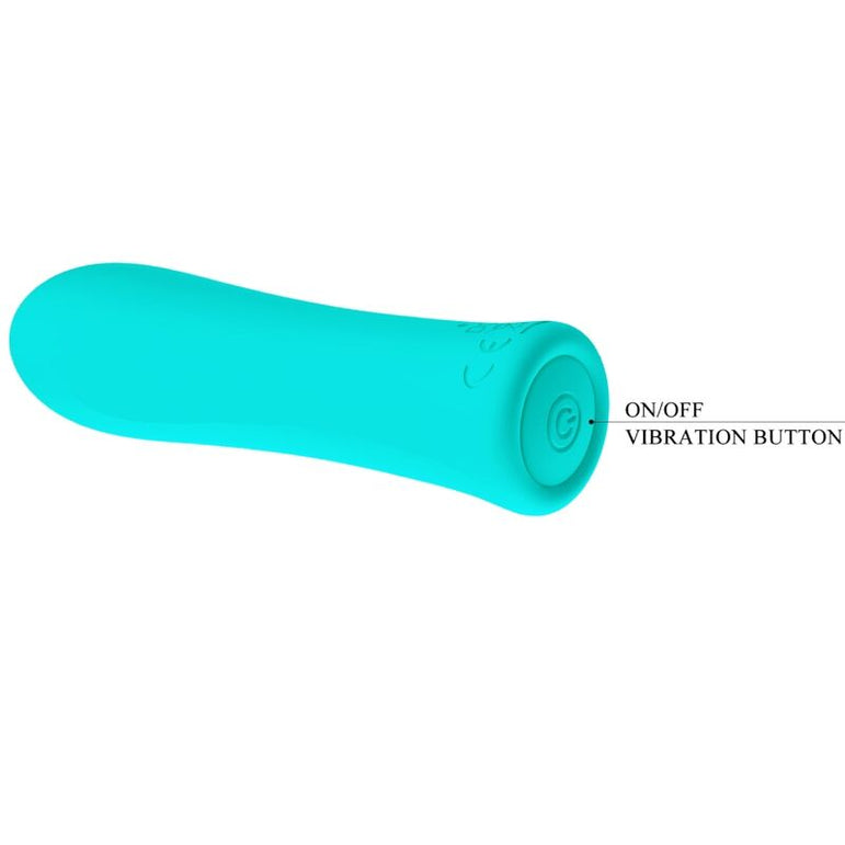 PRETTY LOVE - VIBRATEUR SUPER PUISSANT ALFREDA VERT EAU