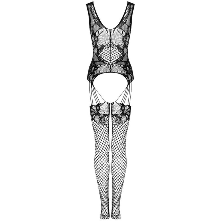 LIVCO CORSETTI FASHION - BODYSTOCKING JULOVE NOIR TAILLE UNIQUE