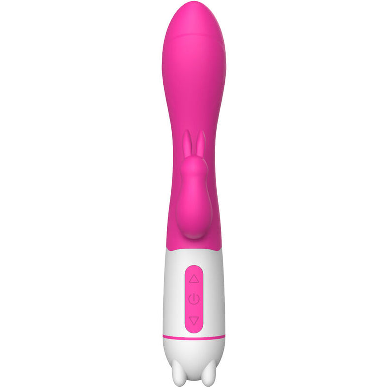 ARMONY - HAPPY VIBRATEUR & STIMULATEUR DE LAPIN FUCHSIA