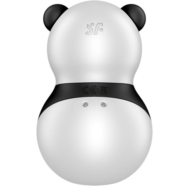 SATISFYER - POCKET PANDA STIMULATEUR & VIBRATEUR NOIR ET BLANC