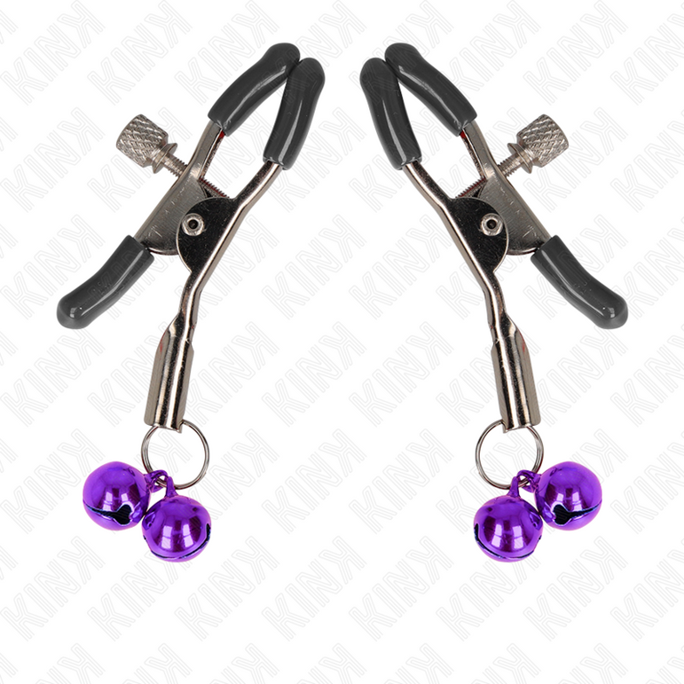 KINK - PINCE À METON DOUBLE CLOCHE VIOLET 6 CM
