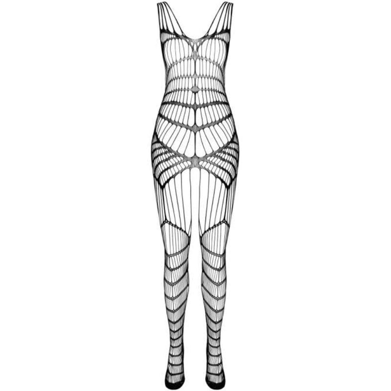 PASSION - BS 102 BODYSTOCKING NOIR TAILLE UNIQUE