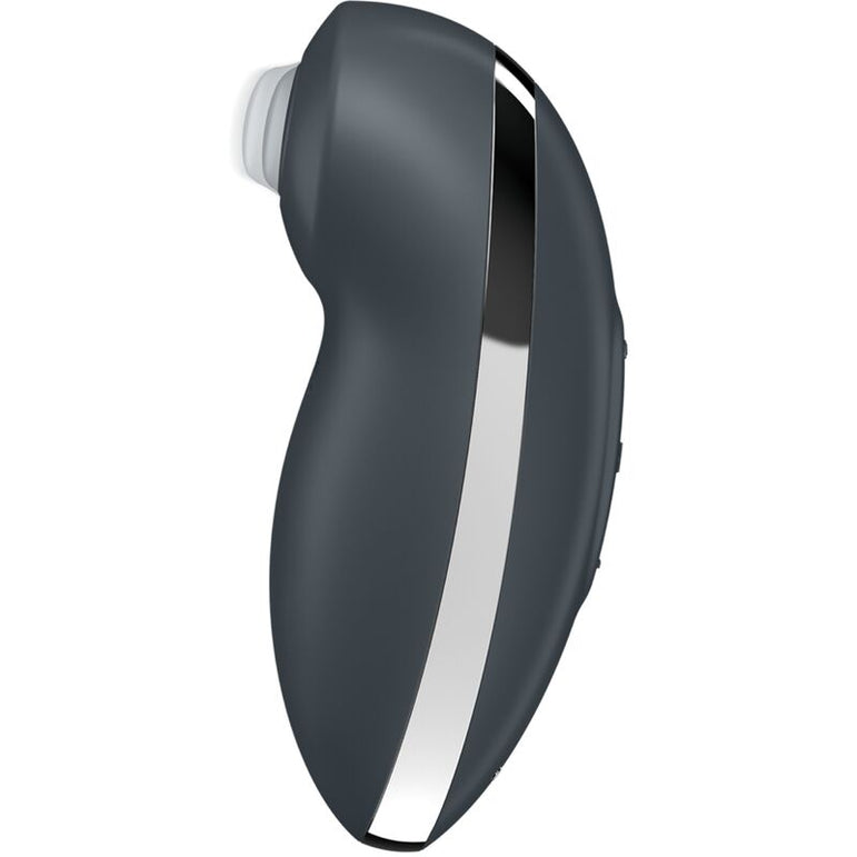 SATISFYER - TAP & CLIMAX 2 VIBRATEUR & STIMULATEUR GRIS
