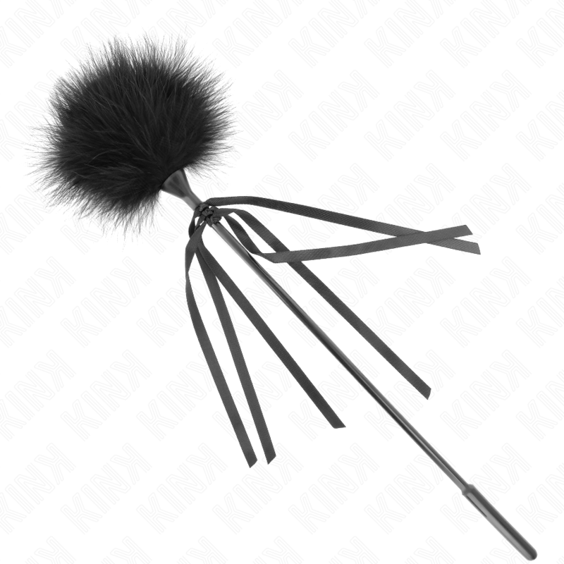 KINK - PLUMES CHACOUILLÉES AVEC N&OElig;UD 35 CM