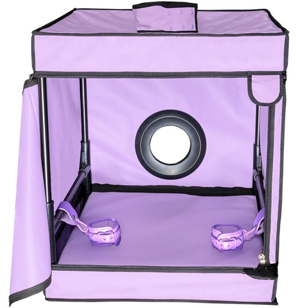 SECRET DOME - KINK CLUB CABINA BUKKAKE MORADO