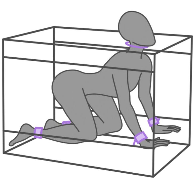 SECRET DOME - KINK CLUB LA NICHE CABINE VIOLET