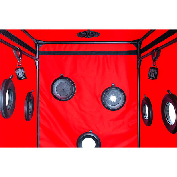 SECRET DOME - KINK CLUB CABIN SCANDALE NOIR ET ROUGE