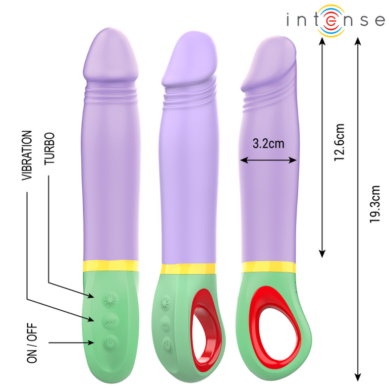 INTENSE - VIBRATEUR VIOLET CLASSIQUE VELMA
