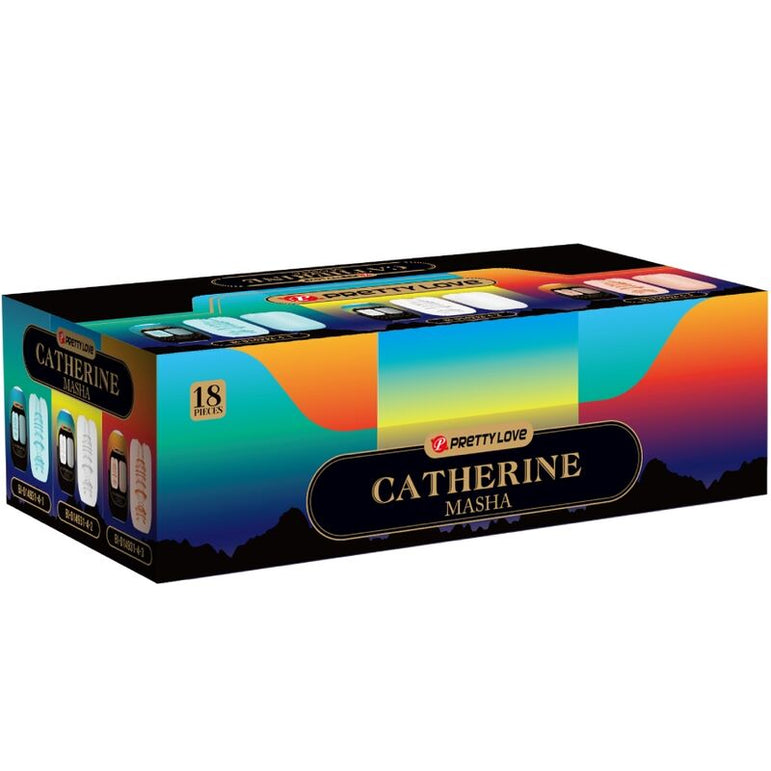 PRETTY LOVE - MASHA PACK 18 DIFFÉRENTS MASCRUBATEURS HOMMES