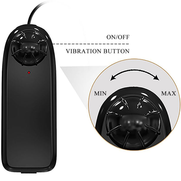 BAILE - CATOBLEPAS VIBRATEUR RÉALISTE 20,6 CM FLESH TÉLÉCOMMANDE