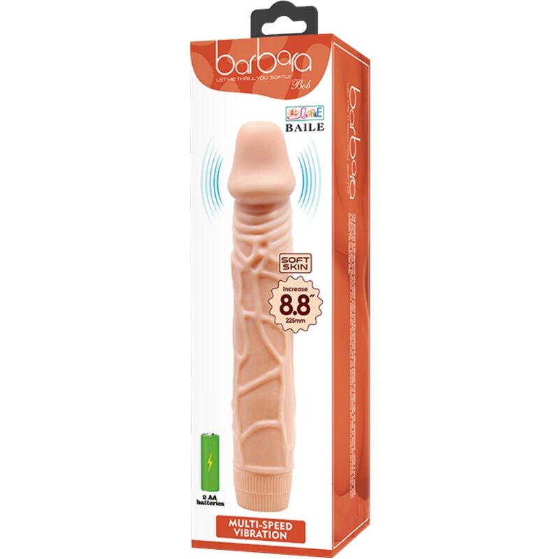 BAILE - VIBRATEUR RÉALISTE BOB 22,5 CM CHAIR