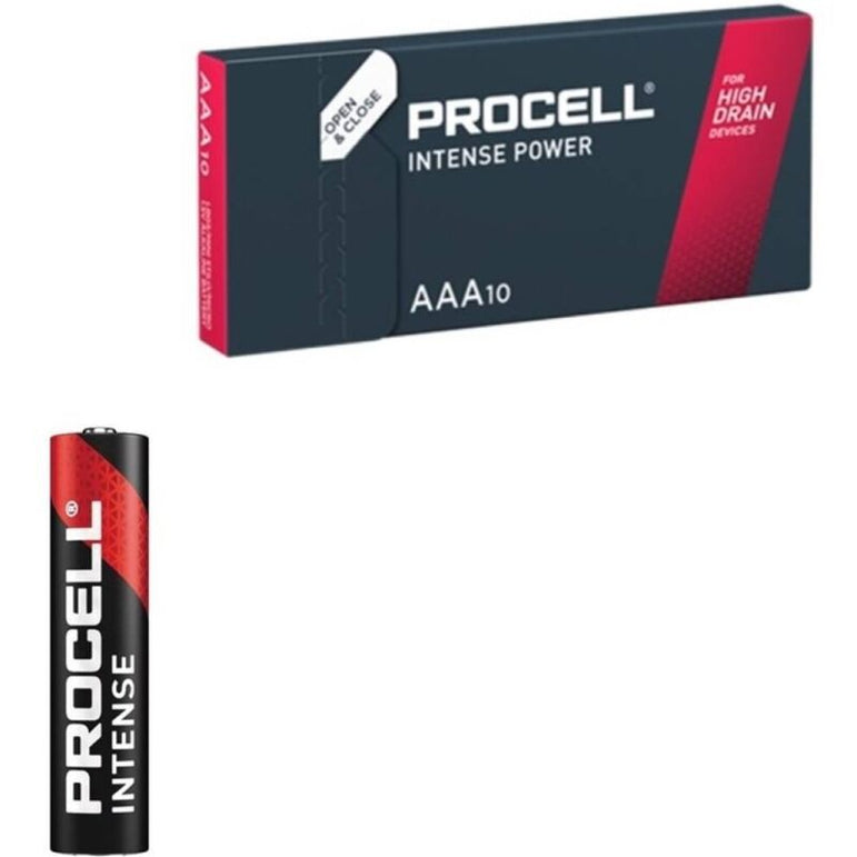 PROCELL - INTENSE POWER ALCALINE LR03 AAA 1,5V BOÎTE*10
