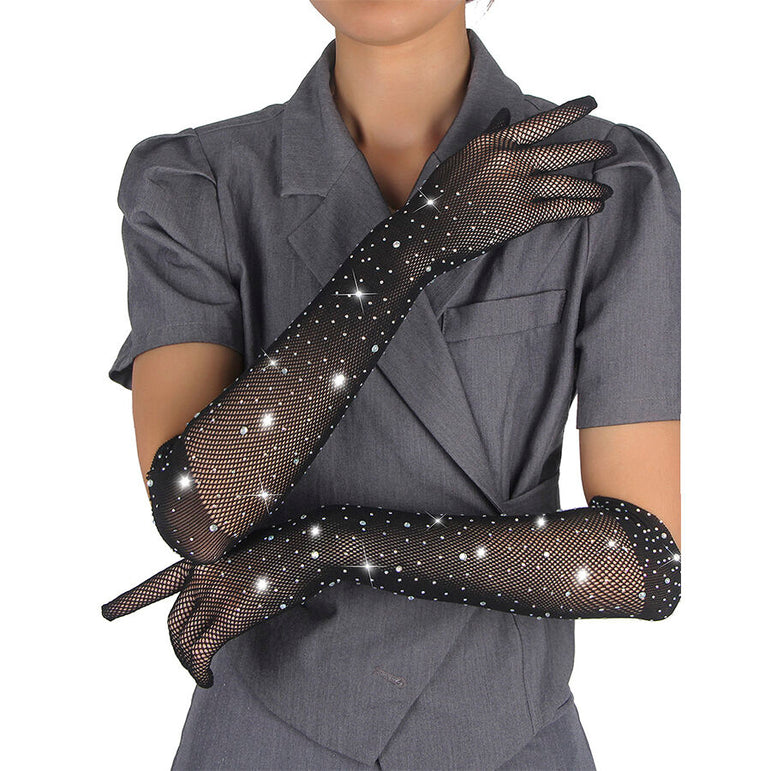 SUBBLIME - 957469GANTS SHINE TRANSPARENTS NOIRS S/M