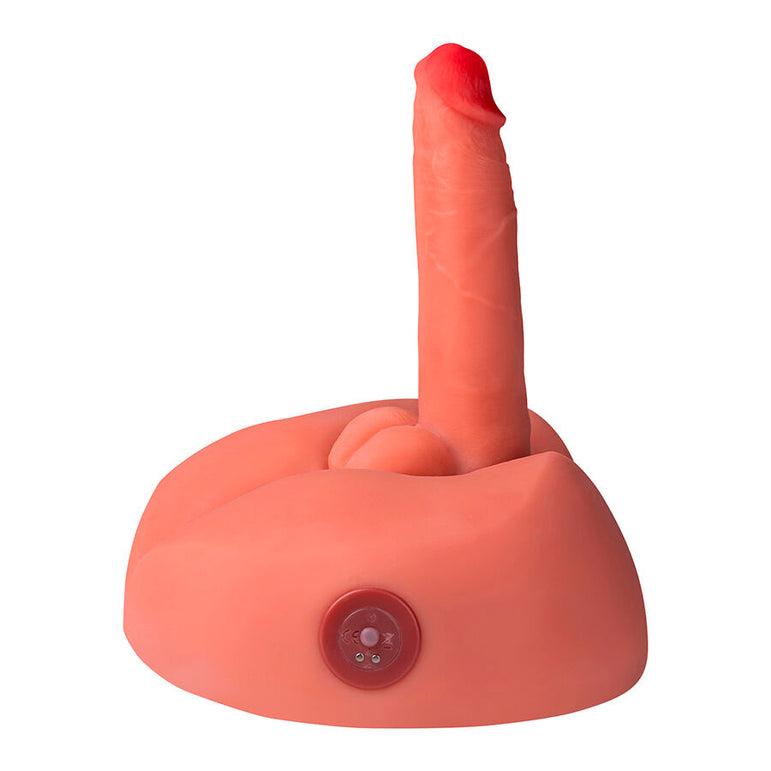 XISE - MASTURBATEUR GODE RÉALISTE HONEY AVEC VIBRATION 25 CM