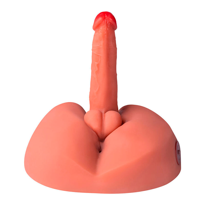 XISE - MASTURBATEUR GODE RÉALISTE HONEY AVEC VIBRATION 25 CM