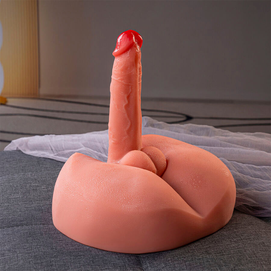XISE - MASTURBATEUR GODE RÉALISTE HONEY AVEC VIBRATION 25 CM