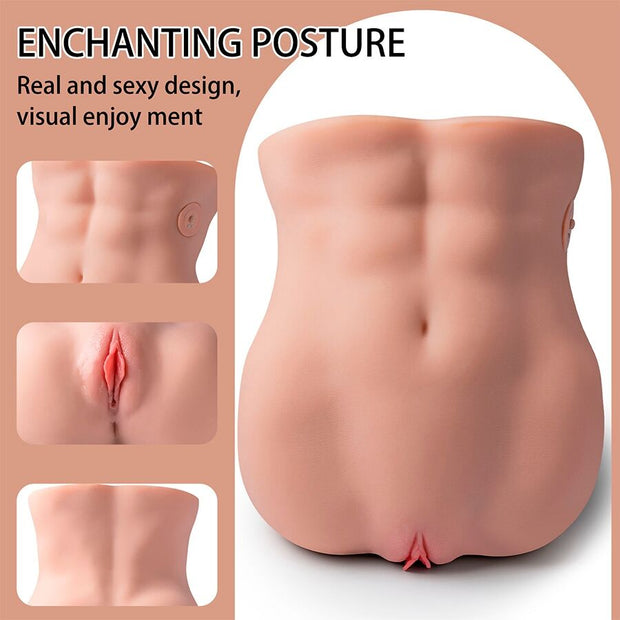 XISE - LYDIA MASTURBATEUR VAGIN FÉMININ AVEC POUSSÉE 25 CM