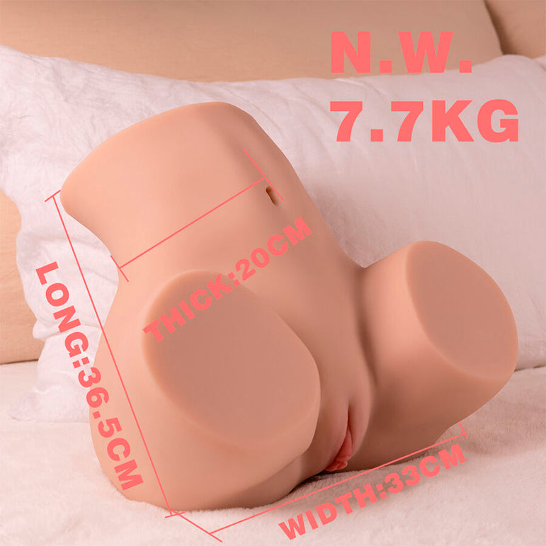 XISE - DANAE - Masturbateur vaginal réaliste avec vibrations multi-positions