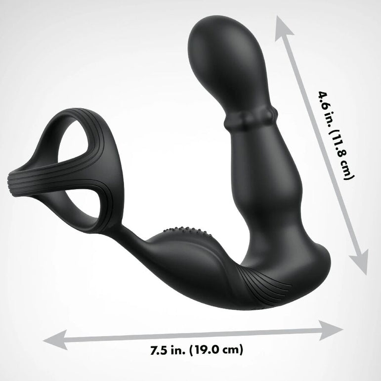ANAL FANTASY ELITE COLLECTION - ANNEAU ANAL VIBRANT ET MASSEUR AVEC TÉLÉCOMMANDE