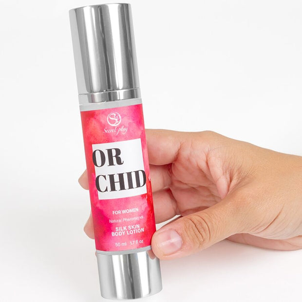 SECRETPLAY - LOTION POUR LA PEAU À LA SOIE D'ORCHIDÉE POUR FEMME 50 ML