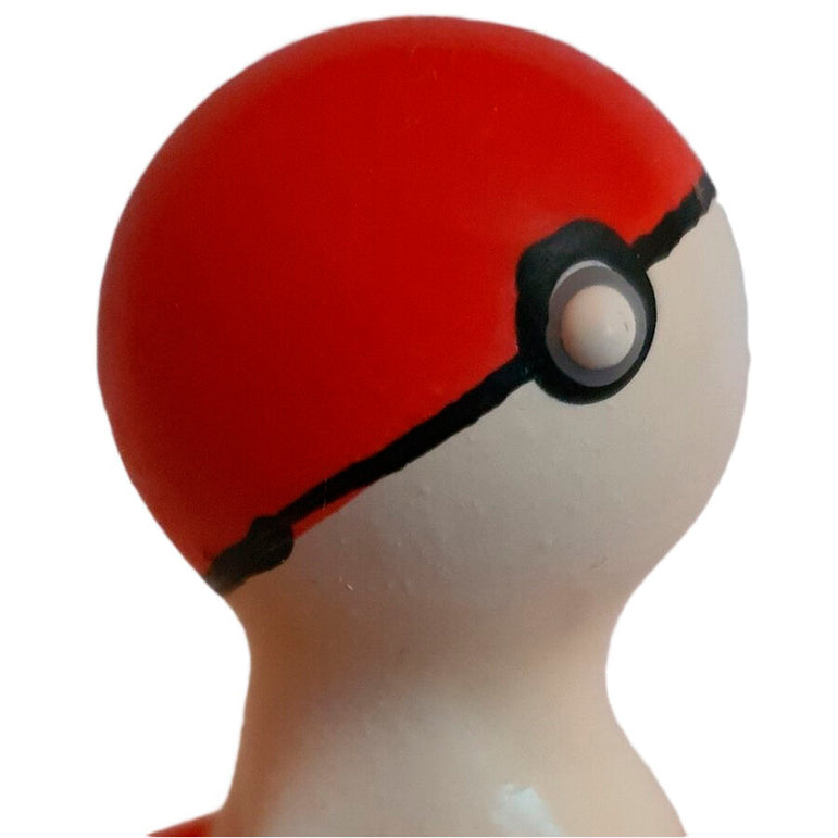 CONDOMERIE - PRÉSERVATIFS FANTAISIE PEINTS À LA MAIN POKEBALL ROUGE-BLANC