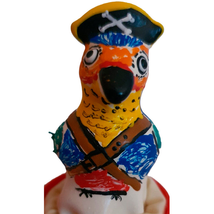 CONDOMERIE - PRÉSERVATIFS FANTAISIE PEINTS À LA MAIN CAPTAIN PARROT
