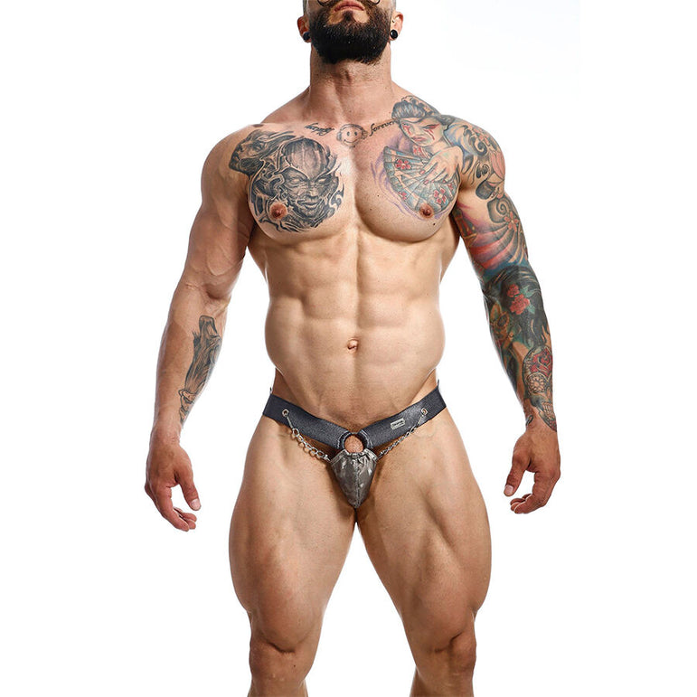 MOB - JOCKSTRAP DNGEON SNAP GRIS TAILLE UNIQUE