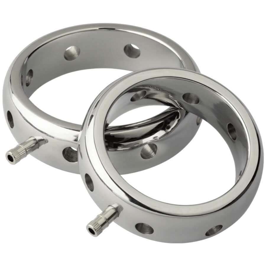 ELECTRASTIM - ANNEAU PÉNIS ÉLECTROMAGNÉTIQUE PRESTIGE EN MÉTAL 34 MM
