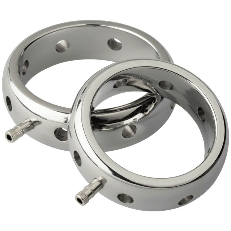 ELECTRASTIM - ANNEAU PÉNIS ÉLECTROMAGNÉTIQUE PRESTIGE EN MÉTAL 42 MM