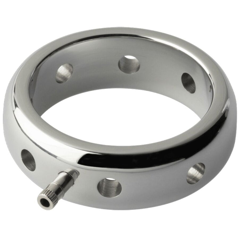 ELECTRASTIM - ANNEAU PÉNIS ÉLECTROMAGNÉTIQUE PRESTIGE EN MÉTAL 42 MM