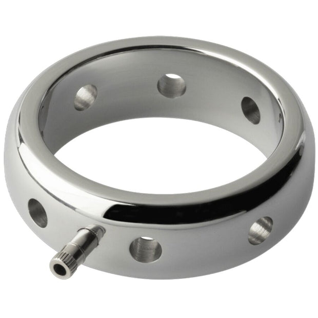 ELECTRASTIM - ANNEAU PÉNIS ÉLECTROMAGNÉTIQUE PRESTIGE EN MÉTAL 42 MM
