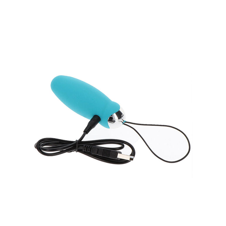 TOYJOY - HAPPINESS IM SO EGGCITED VIBRATEUR TÉLÉCOMMANDE BLEU