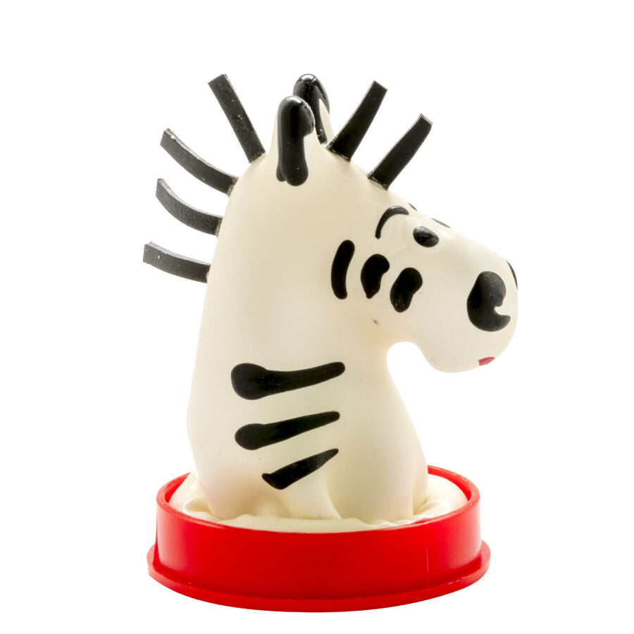 CONDOMERIE - PRÉSERVATIFS FANTAISIE PEINTS À LA MAIN ZEBRA