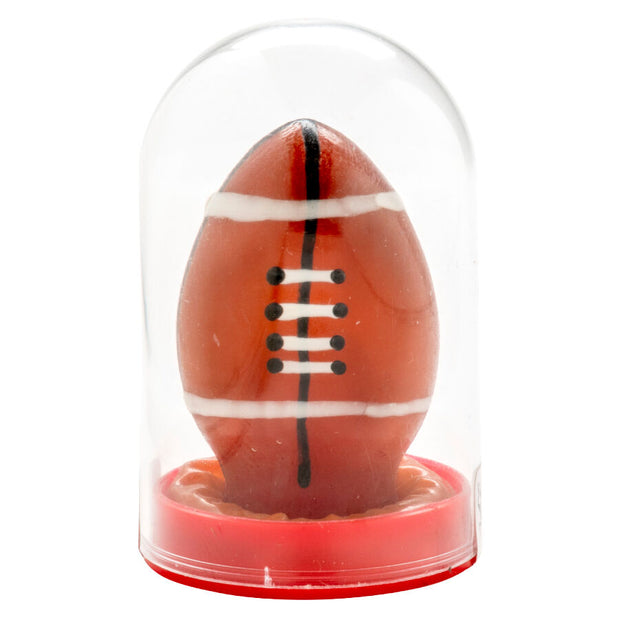 CONDOMERIE - PRÉSERVATIFS FANTAISIE PEINTS À LA MAIN BALLON DE RUGBY