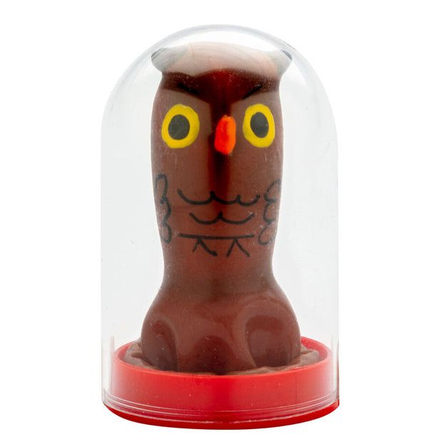 CONDOMERIE - PRÉSERVATIFS FANTAISIE PEINTS À LA MAIN HIBOU