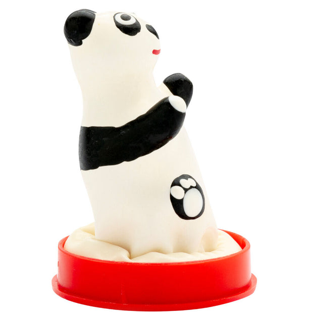 CONDOMERIE - PRÉSERVATIFS FANTAISIE PEINTS À LA MAIN MODÈLE PANDA 1