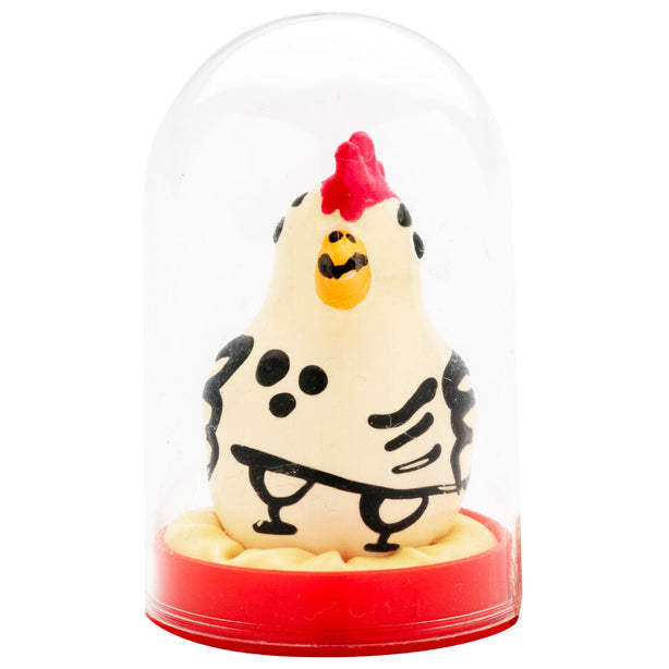 CONDOMERIE - PRÉSERVATIFS FANTAISIE PEINTS À LA MAIN COQ COCKY